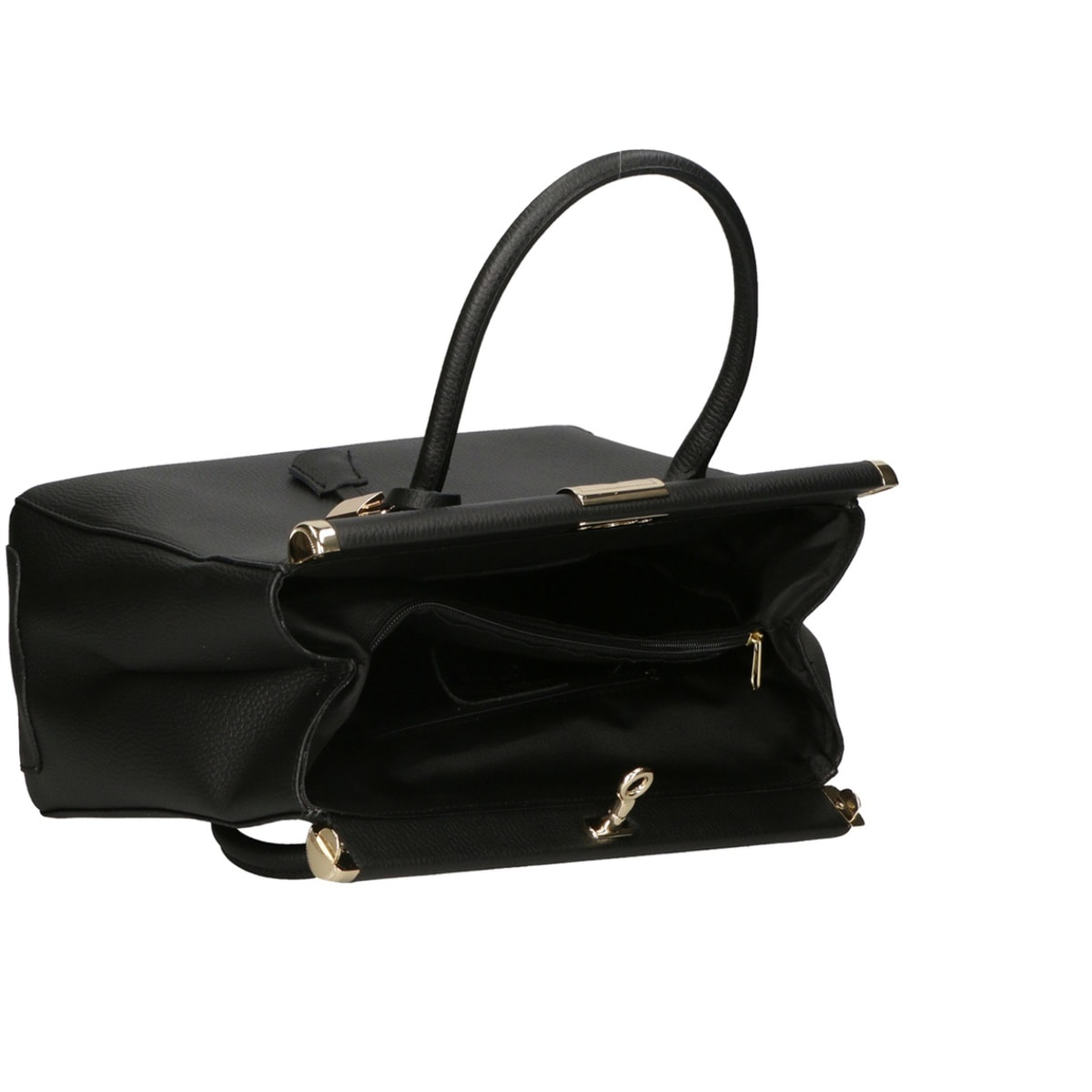 Borsa a mano da donna - Modello Aleria - Vera pelle - 35.0 x 26.0 x 16.0 cm