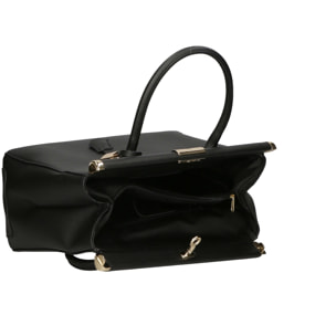 Borsa a mano da donna - Modello Aleria - Vera pelle - 35.0 x 26.0 x 16.0 cm