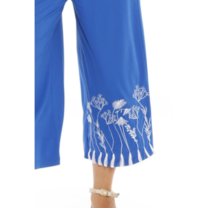 Mamatayoe Pantalón Musa Para Mujer, Azul