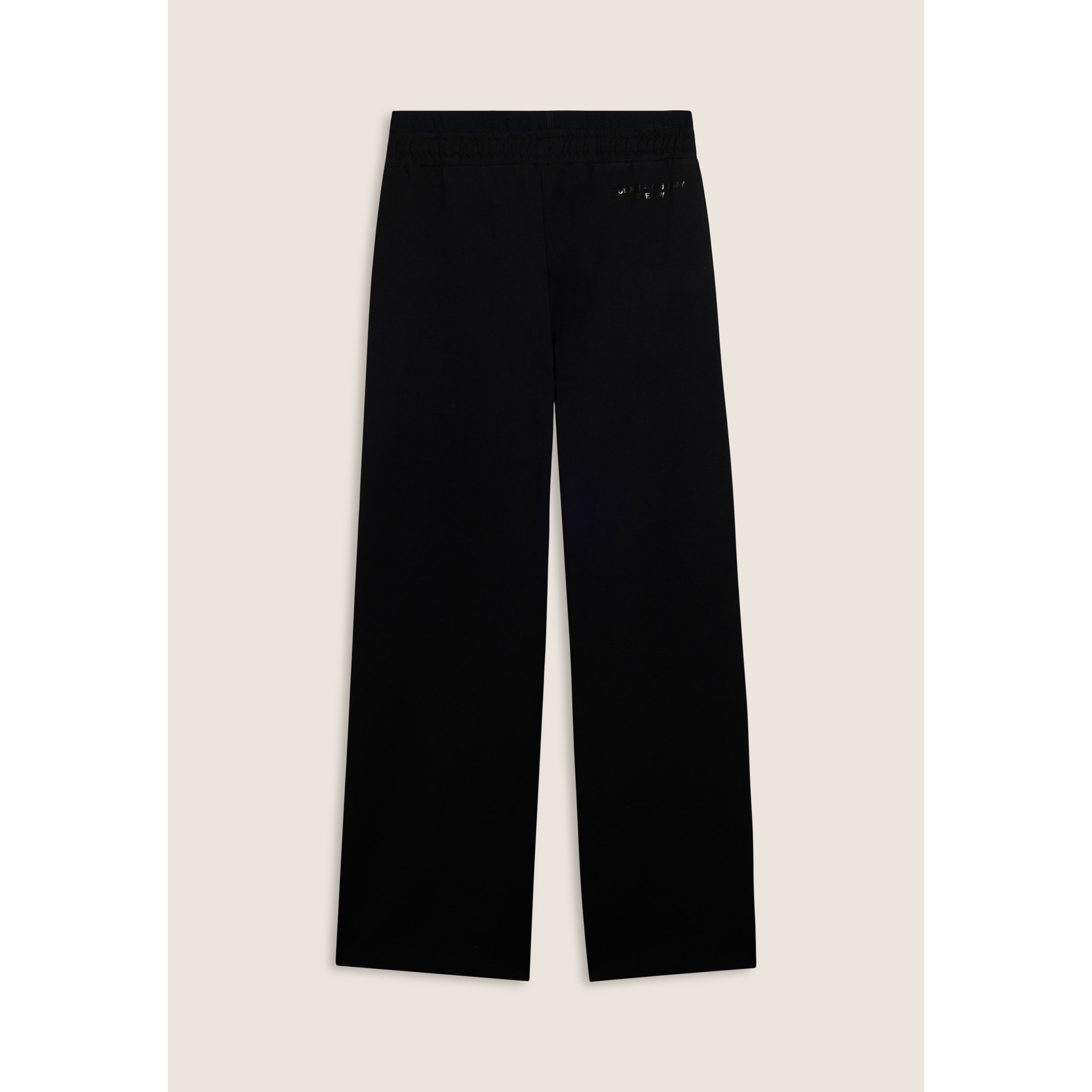 Pantaloni donna oversize con ricamo