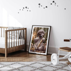 Affiche enfant spareth le fabricant de jouets  Affiche sous cadre noir