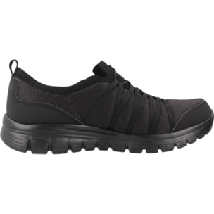 Sneakers De  Mujer Graceful - Soft Soul Negro