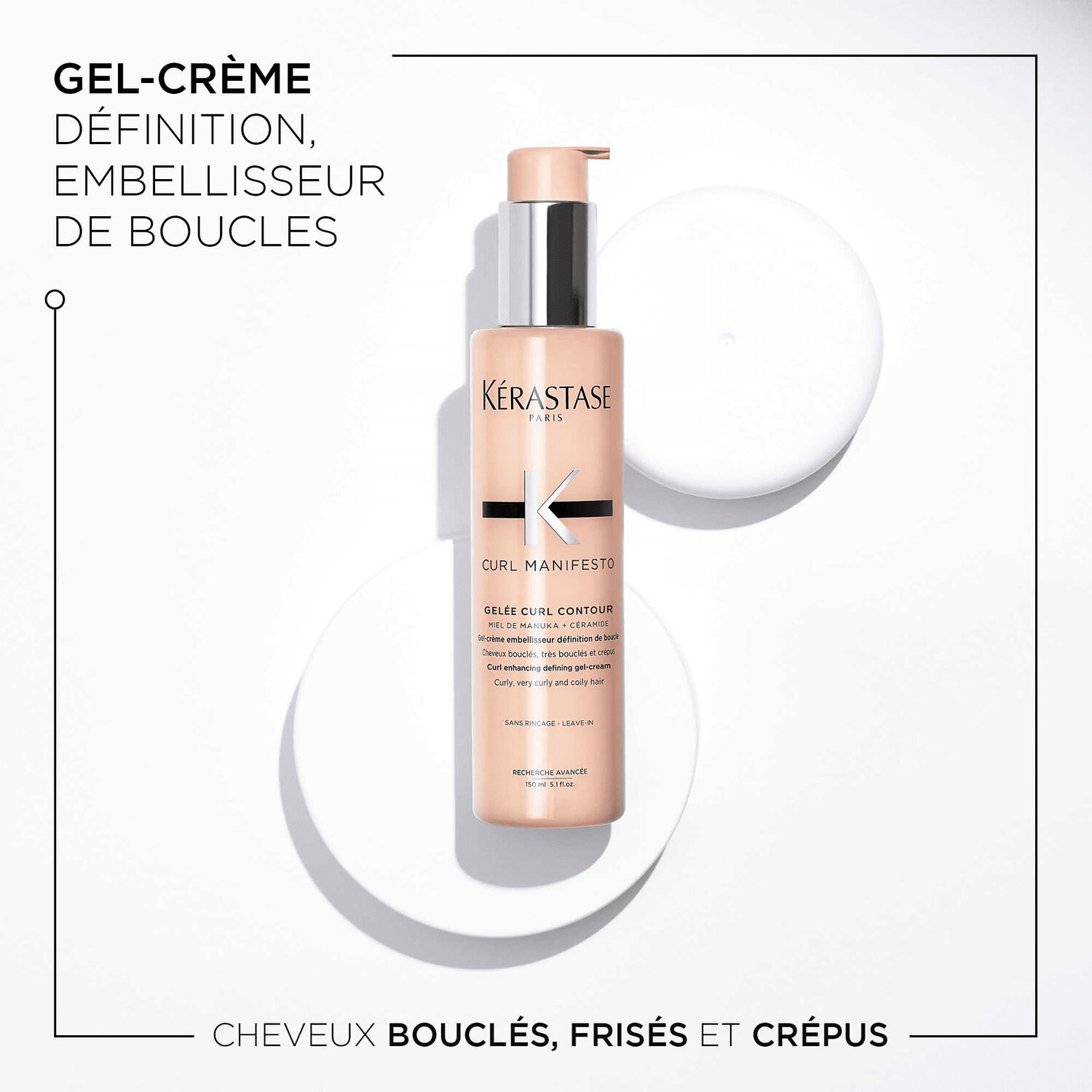 Curl Manifesto - Gelée Curl Contour - Définition des cheveux, bouclés, frisés et crépus 150 ml
