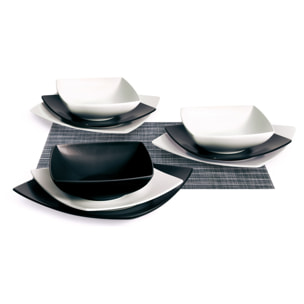 Servizio piatti 18 pezzi Excelsa – Eclipse, Ceramica Multicolore