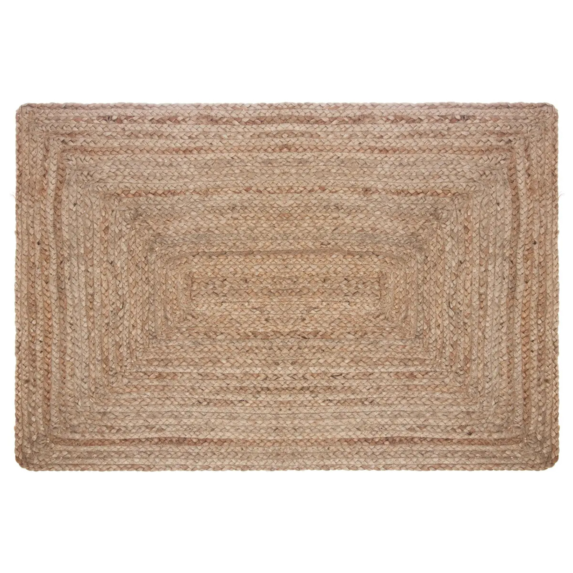 Tapis "Histoire" en jute 60x90 cm