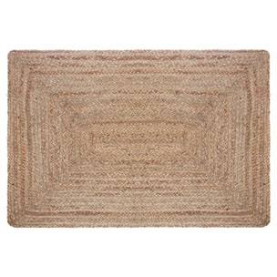 Tapis "Histoire" en jute 60x90 cm