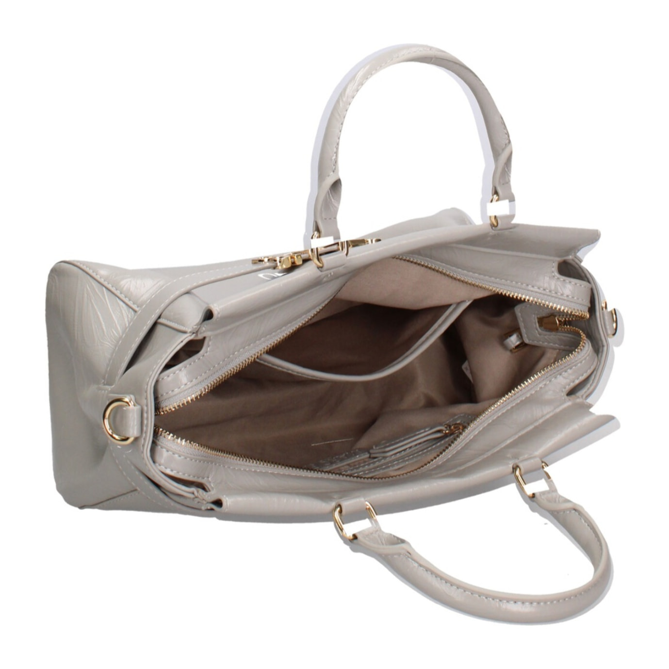 Borsa a mano da donna - Modello False - 100% PVC - 24.0 x 17.0 x 10.0 cm