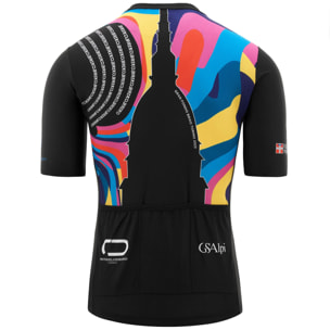Maglie gioco Briko Uomo Donna Nero Gfbt Jersey