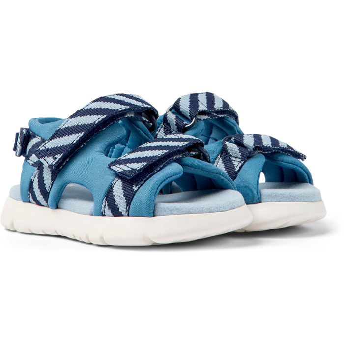 Sandalias - CAMPER Oruga - Azul - Textil técnico (poliéster reciclado)