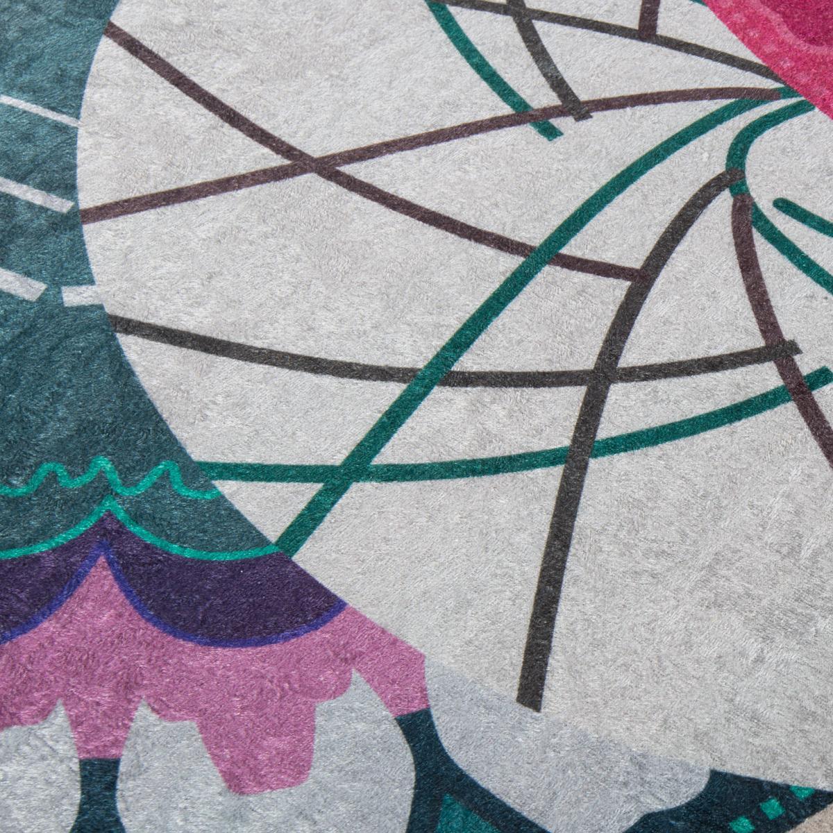 Tapis salon  FOUFOU facile d'entretien