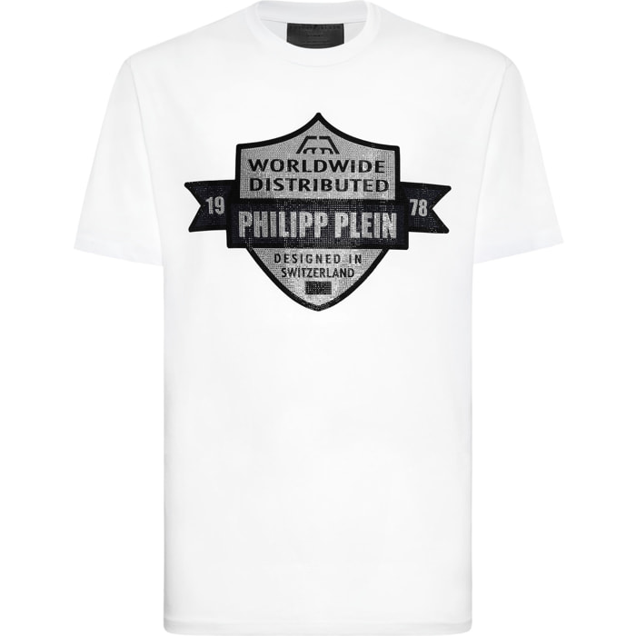 PHILIPP PLEIN Maglietta girocollo Ss CREST