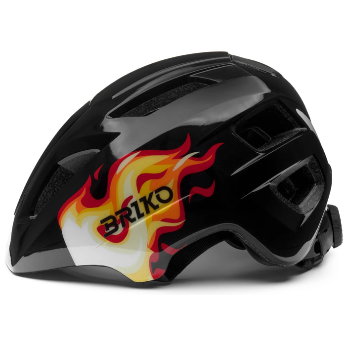 Briko - Caschi, Bambino/a, Nero - Ax