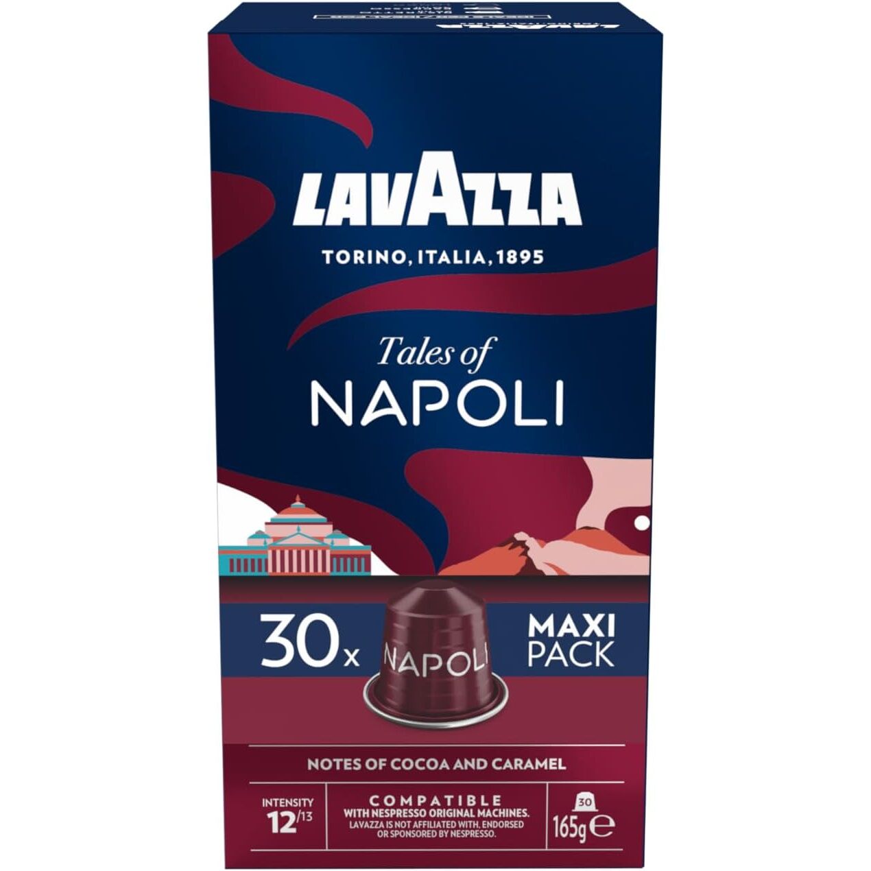 Tales Of Napoli x30.  Capsules compatibles Nespresso en aluminium