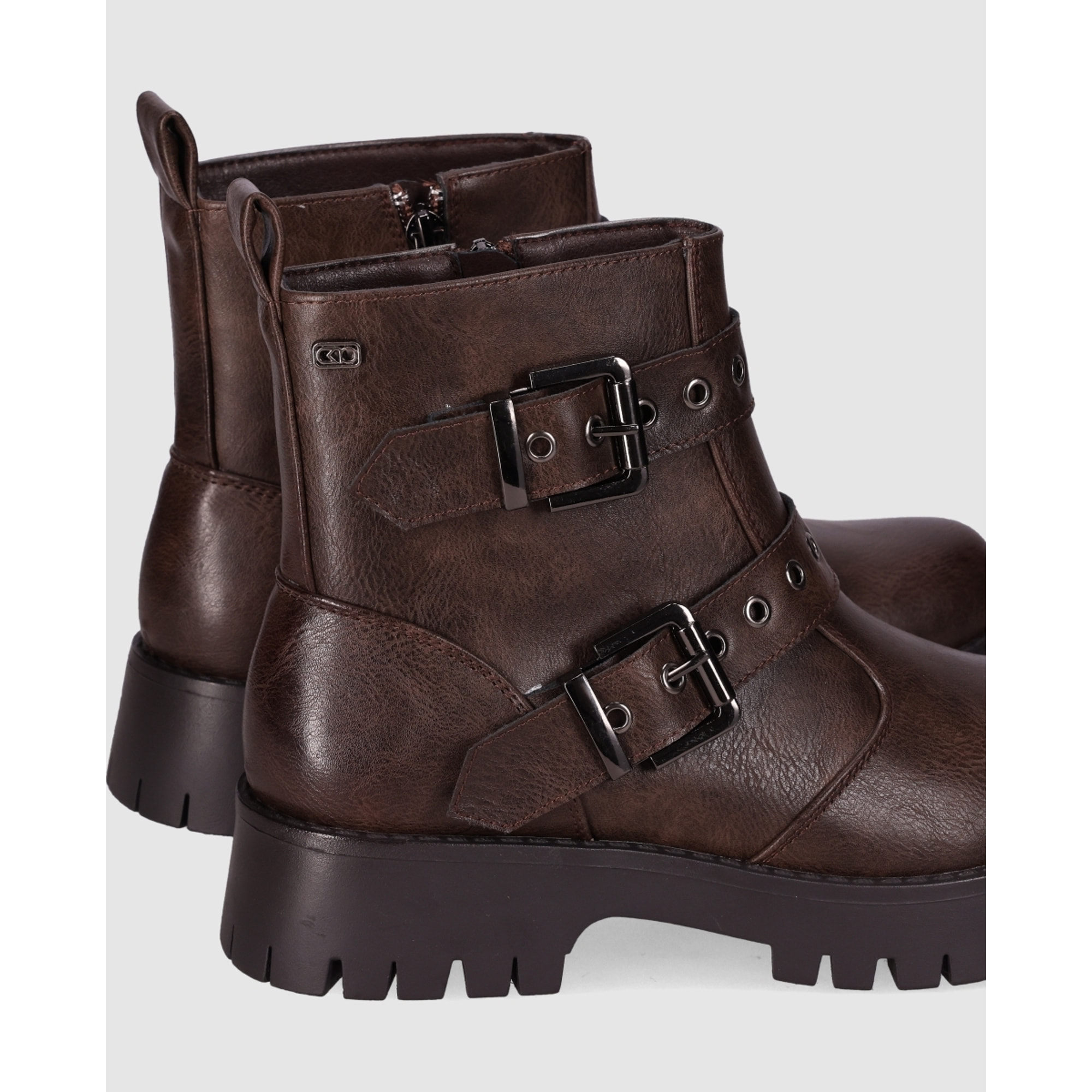 Botines - Marron - Tacón: 5 cm