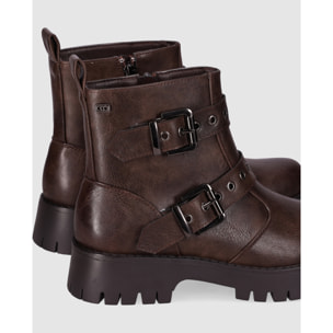 Botines - Marron - Tacón: 5 cm