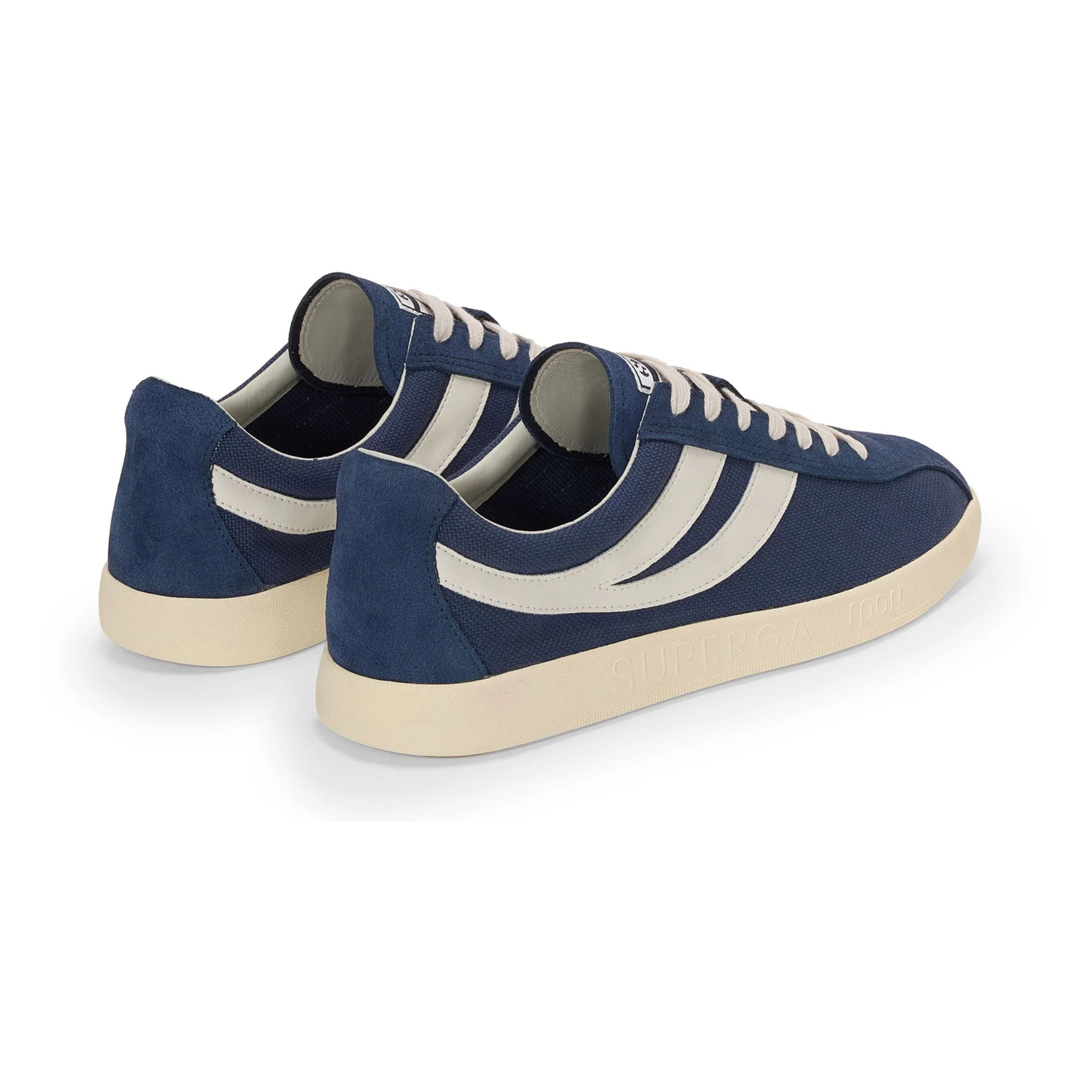 Superga - Zapatillas Unisex Blanco - 1960 CAPRI COTTON HAIRYSUEDE