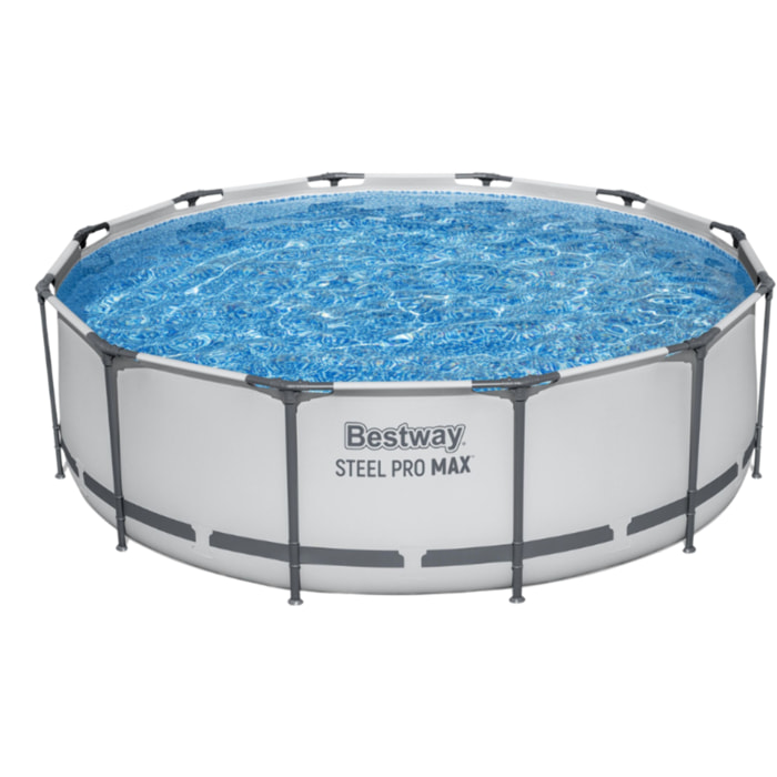 Bestway Piscine hors sol - Ronde - Steel Pro Max - 366 x 100 cm - Sans accessoires