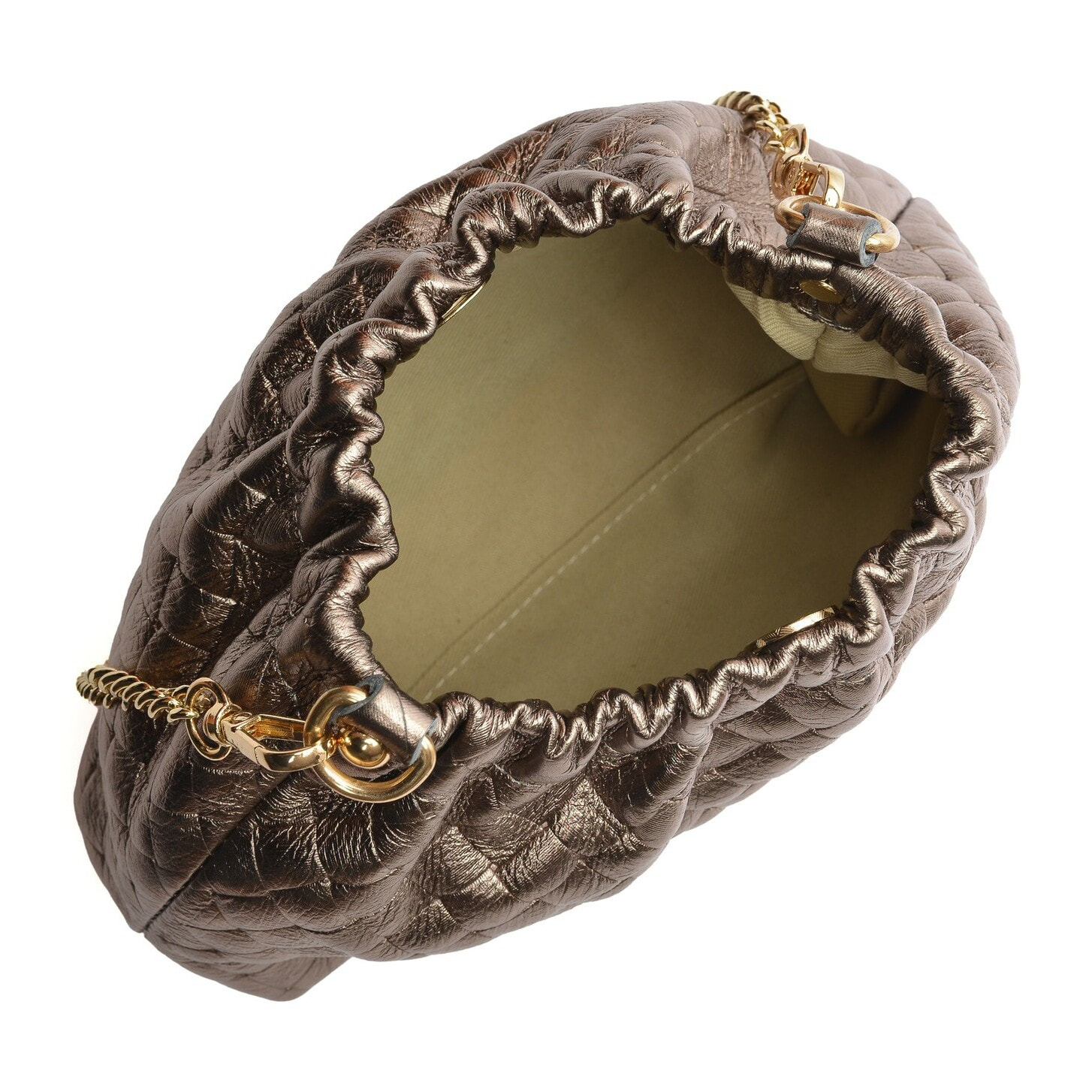 Borsa a spalla Anna Luchini Giallo