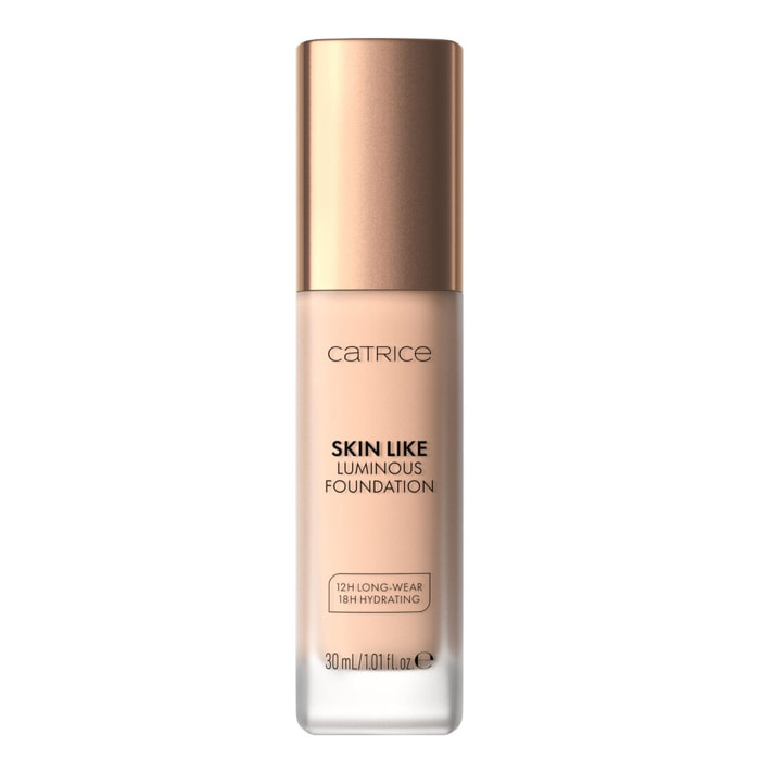 Skin Like Luminous Foundation - Fond de Teint Lumineux Formule Ultra-Fluide Waterproof 30ml