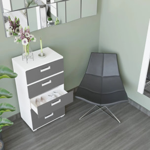 Dormitorio Ataneq Air 5C Blanco - Grafito