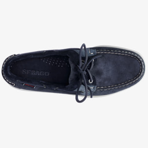 Sebago - Docksides Uomo Blu - Rossisland Jib Shadow