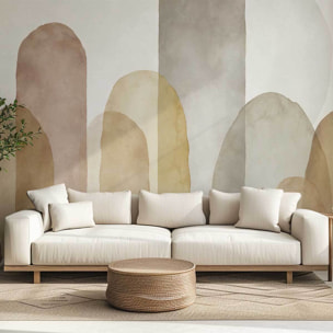 Papier peint panoramique Équilibre Silencieux  Intissé