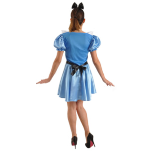 Alice Wonderland Costume Travestimento Donna