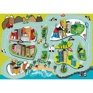 Alfombras vinílicas de Ceramiko - Circuito Celeste