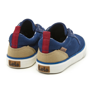 Bamba textil con cordones Lois