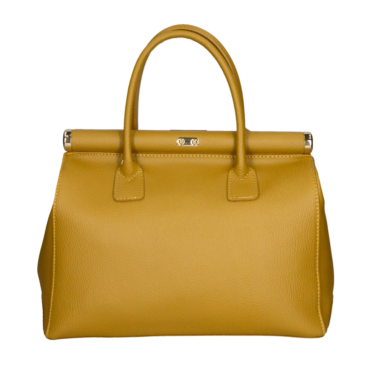 Borsa a mano da donna - Modello Aleria - Vera pelle - 35.0 x 26.0 x 16.0 cm