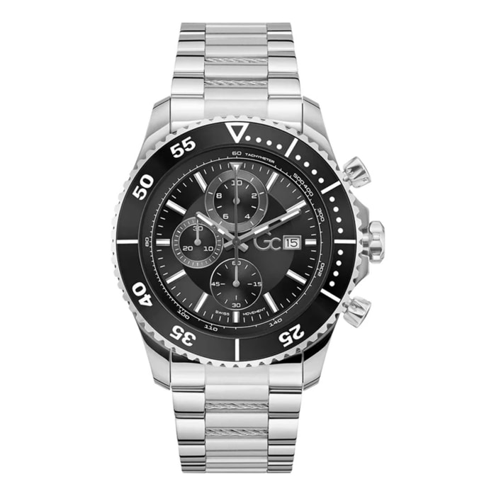 Reloj Gc Z51009G2 Hombre Analogico Cuarzo con Correa de Acero inoxidable