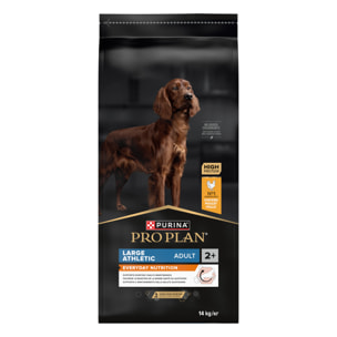 PRO PLAN Chien Large Adulte Athletic Everyday Nutrition Poulet 14KG