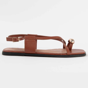 Sandalia - Marron