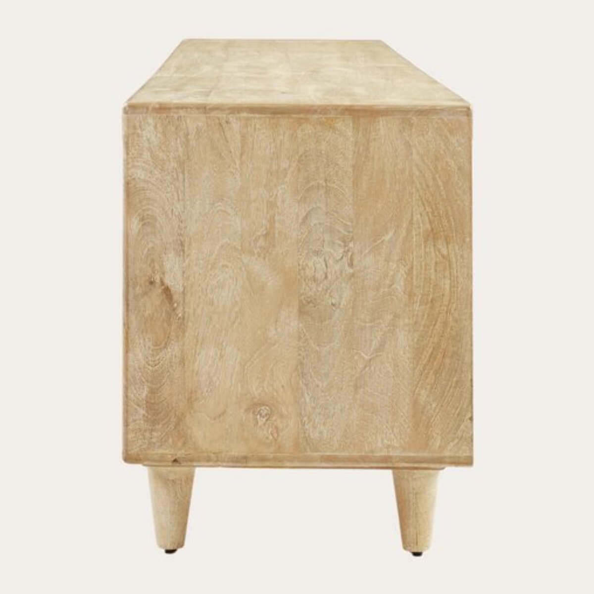 Meuble tv Dakar -bois massif de mangue-couleur arabica 200 x 55 x 40 cm