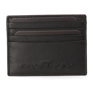 Porta carte da uomo In Vera pelle Made in Italy 12,75x10x1,5 cm