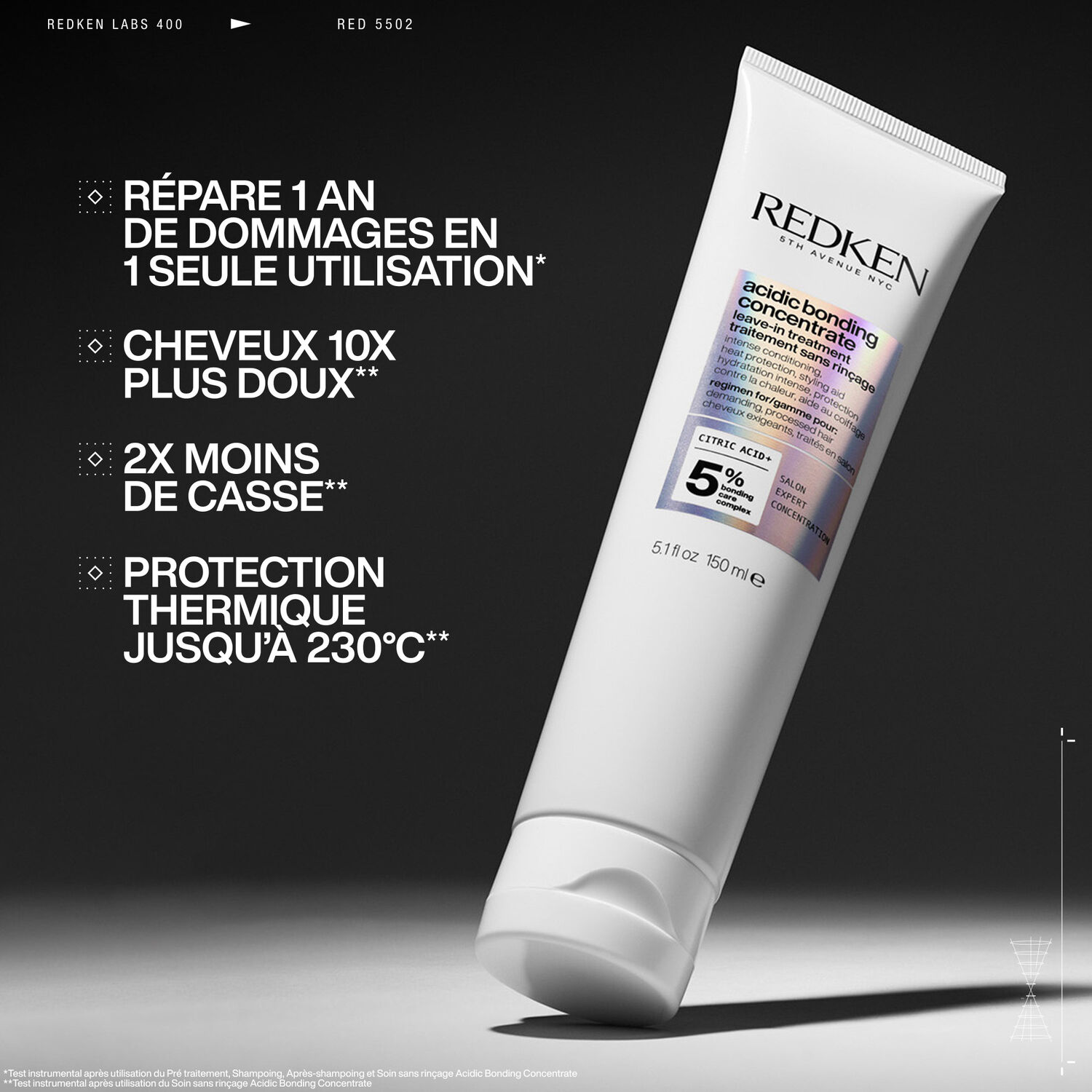 Acidic Bonding Concentrate - Coffret Shampoing 300ml + Après-Shampoing 300ml + Soin sans Rinçage 150ml