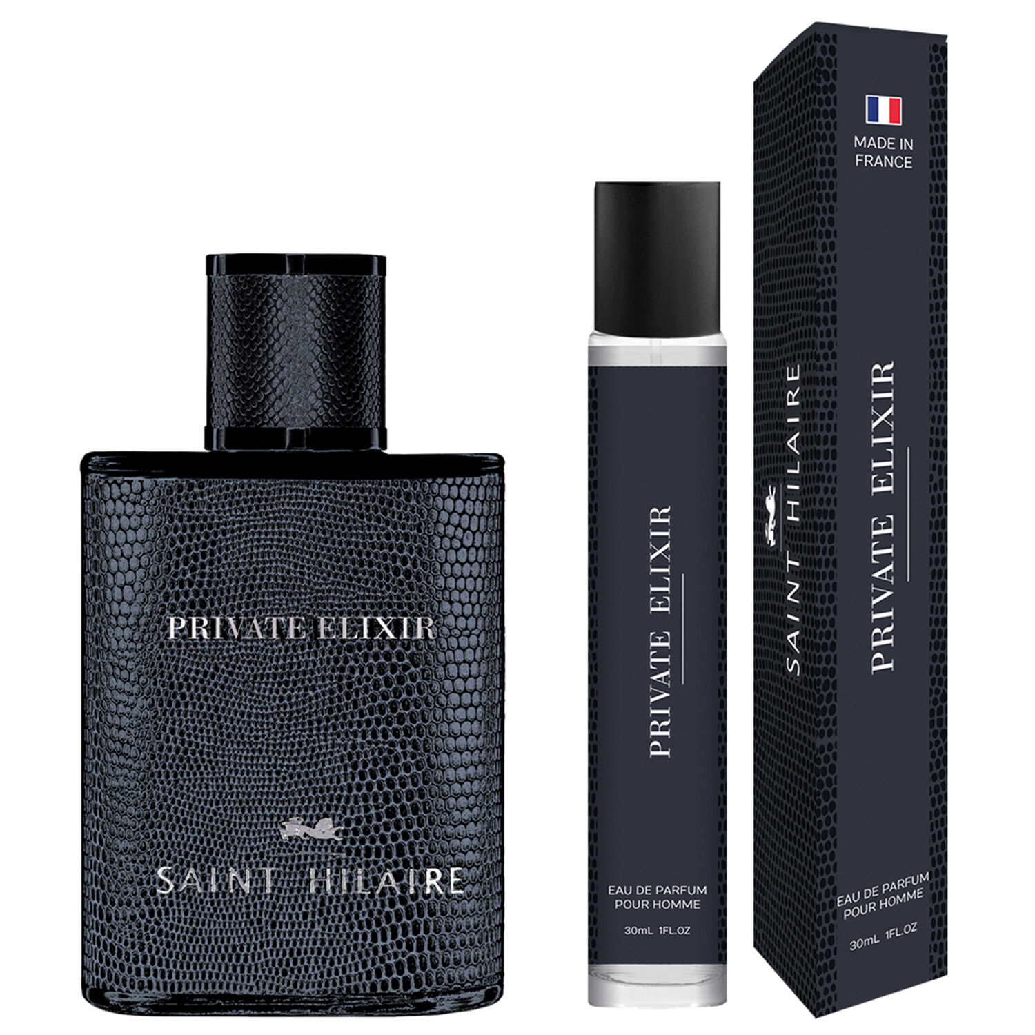 Private Elixir - Coffret Eau de Parfum 100ml + Vapo Voyage 30ml + Trousse