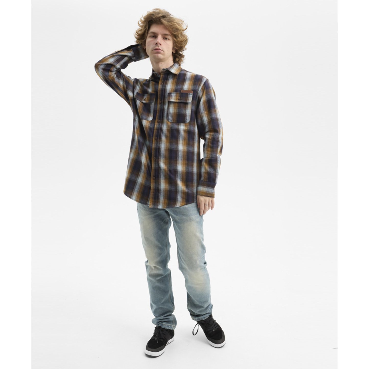 Camisa franela manga larga Hydroponic