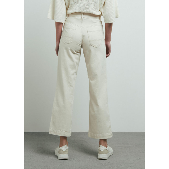 PANTALONE BIANCO CONBIPEL