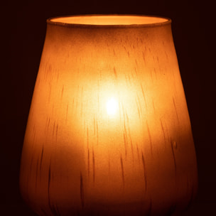 J-Line photophore Antique - verre - brun - large