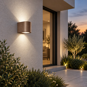 Applique LED tonda bi Rossini SILVER 4000K