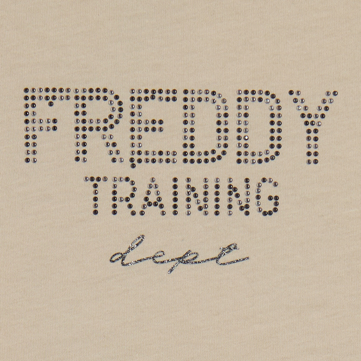 T-shirt raglan con inserto geometrico