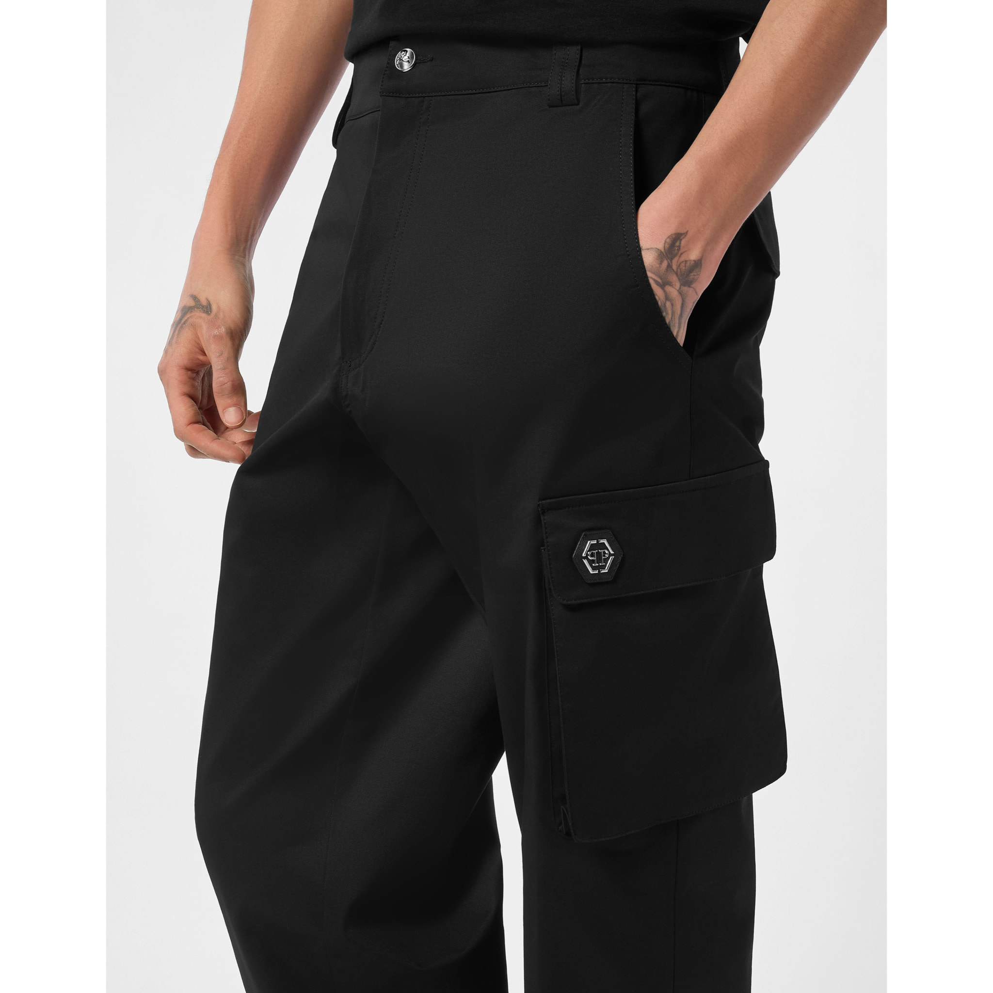 PHILIPP PLEIN Long Trousers Cargo fit