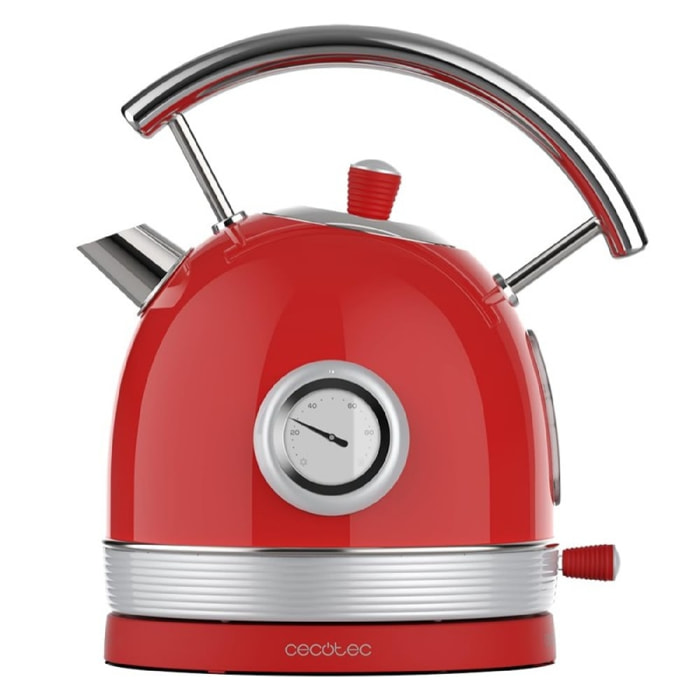 Cecotec Bouilloire Thermosense 420 Vintage Light Red