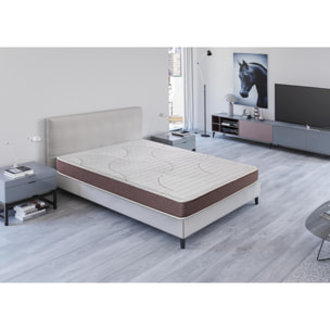 Colchón Viscoelástico 19cm Antiácaros Firmeza alta Hilo de plata DORMANT · ROYAL SLEEP
