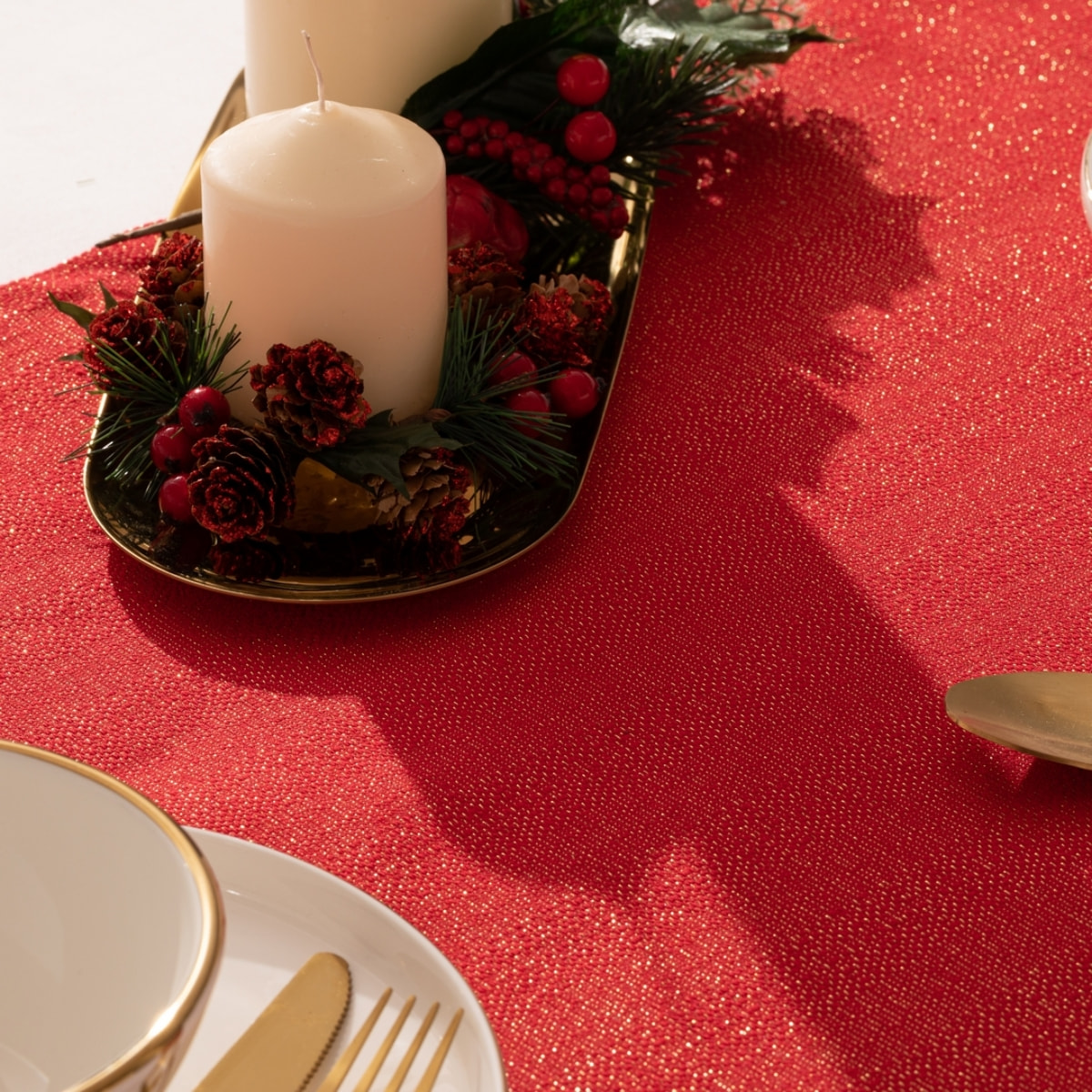 Nappe anti-tâches INDIV. EVOLET ROUGE-OR (2 ud.)