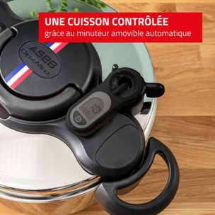 Autocuiseur SEB ClipsoMinut de vos régions 9L + Minuteur