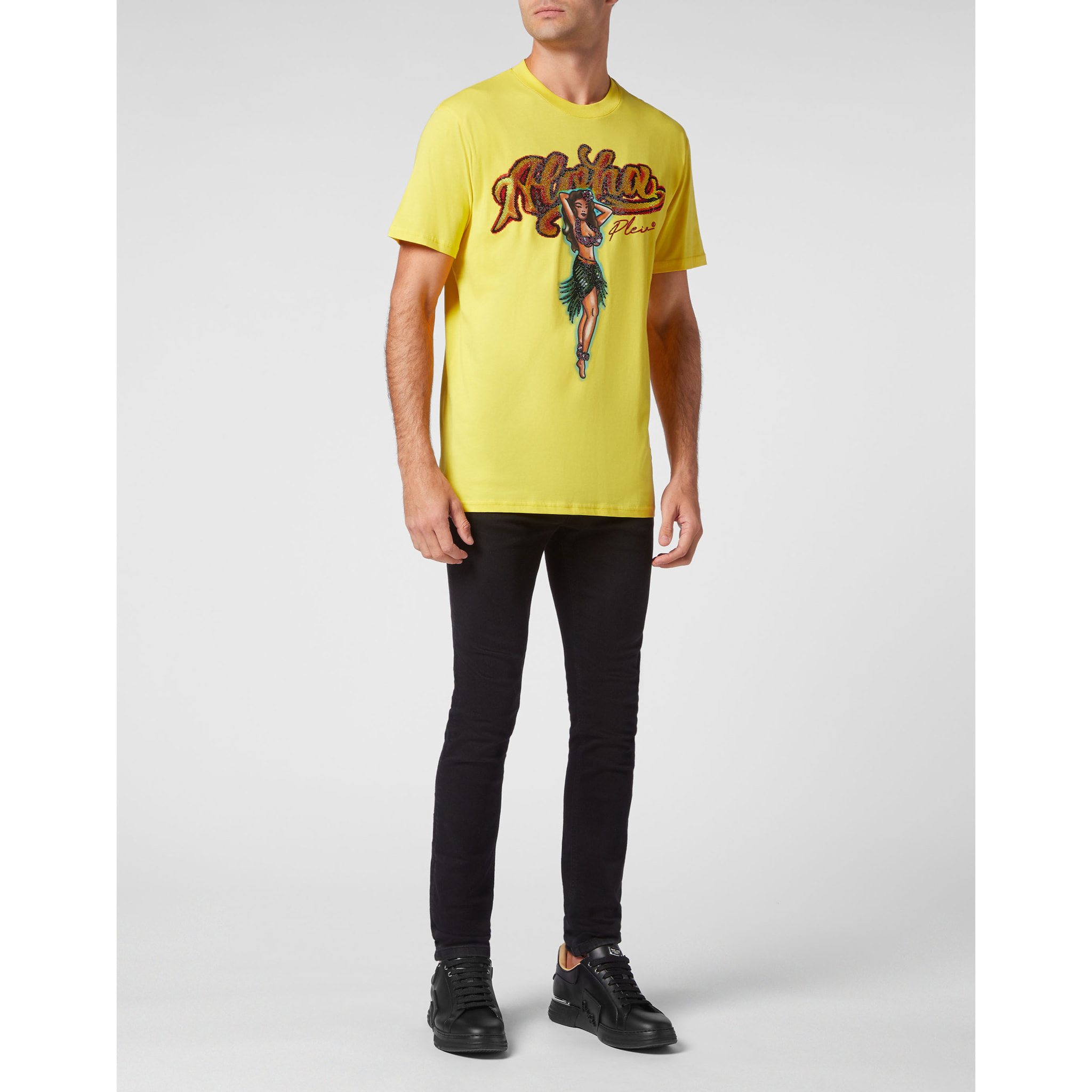 PHILIPP PLEIN Camiseta Cuello Redondo HAWAII