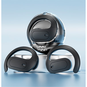 M112 Cuffie Bluetooth 5.4. Suono surround ACS con traduttore AI.