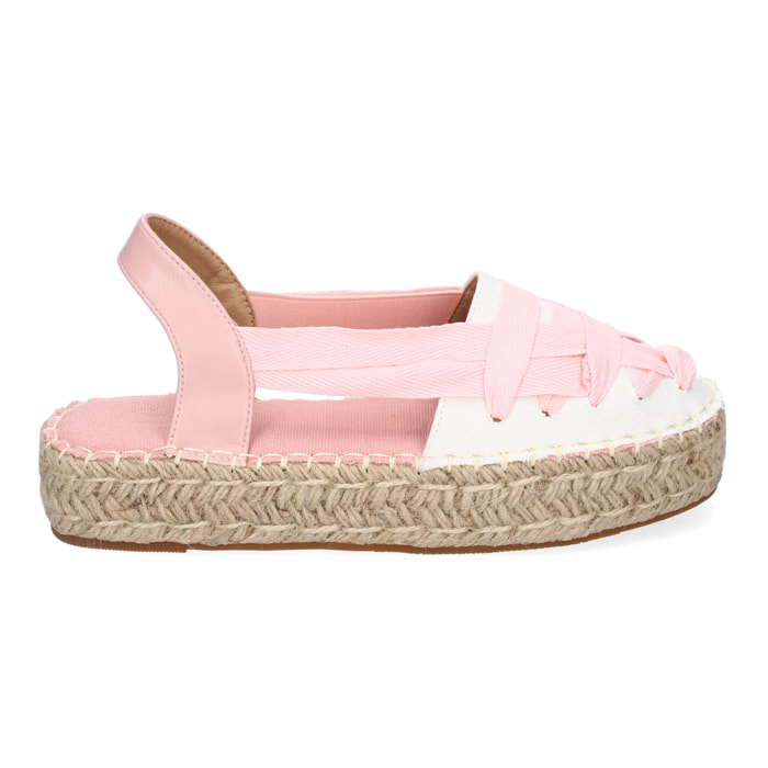 Alpargata Plana Estilo Valenciana para Mujer con Yute, Comodas y Elegantes, Diseño Moderno con Cintas